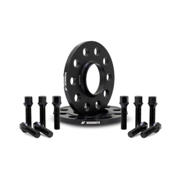 Picture of Mishimoto Wheel Spacers - 5x112 - 66.5 - 10 - M14 - Black