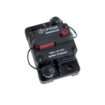 Picture of Nitrous Express Surface Mount Manual Reset 150A 42 VDC Circuit Breaker
