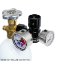 Picture of Snow Performance Billet Adjustable (0-475PSI) CO2 Regulator w/Gauges
