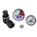 Picture of Snow Performance Billet Fixed (100PSI) CO2 Regulator w/Gauges