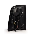 Picture of AlphaRex 09-18 Dodge RAM LUXX-Series LED Taillights Black Red w/Actv Light & SS