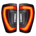 Picture of Oracle 19-23 GMC Sierra Black Series Flush Style LED Tail Lights - Factory Halogen