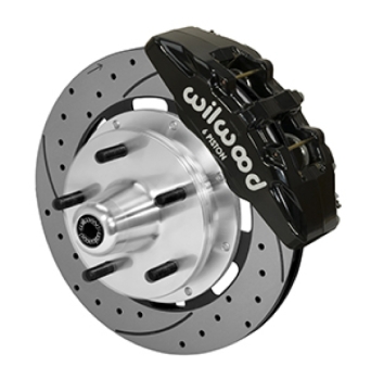 Picture of Wilwood Forged Dynapro Big Brake Kit - 5x5 Hub/12.19in Drilled & Slotted Rotor/ Black Caliper- Front