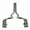 Picture of Kooks 18-24 Ford Mustang GT 5.0 3in. Valved Shotgun Cat-Back Exhaust - Carbon Tips