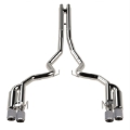Picture of Kooks 18-24 Ford Mustang GT 5.0 3in. Valved Shotgun Cat-Back Exhaust - Carbon Tips
