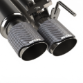Picture of Kooks 18-24 Ford Mustang GT 5.0 3in. Valved Shotgun Cat-Back Exhaust - Carbon Tips