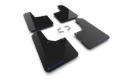 Picture of Rally Armor 23-25 Ford Ranger Raptor Black UR Mud Flap Blue Logo