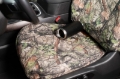 Picture of Covercraft 21-23 Nissan Pathfinder Carhartt Camo SeatSaver Custom Front Row Seat Covers - Mossy Oak