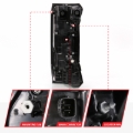 Picture of ANZO 22-24 Toyota Tundra Z-Series Full LED Tail Lights Smoke Lens Init/SeqSig- Pair