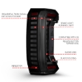 Picture of ANZO 22-24 Toyota Tundra Z-Series Full LED Tail Lights Smoke Lens Init/SeqSig- Pair