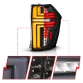 Picture of ANZO 21-24 Chevy Suburban/Tahoe Full LED Tail Lights SeqSig Black - Pair