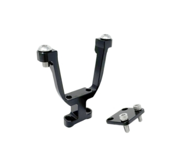 Picture of Torque Solution Subaru STI 04-22 Coolant Expansion Tank Pedestal - Black