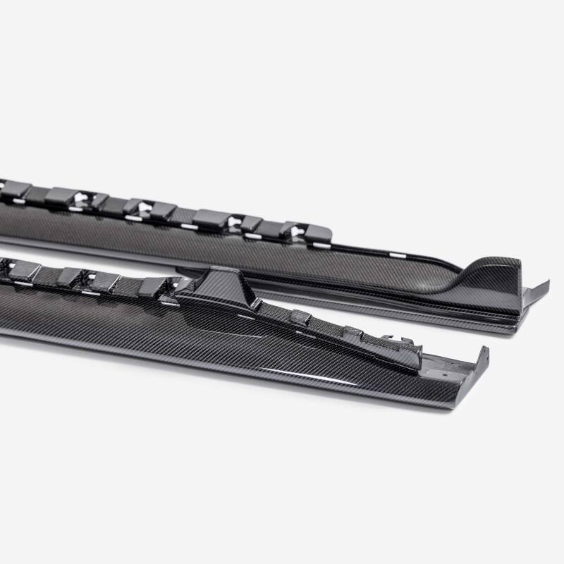 Picture of Anderson Composites 2024 Ford Mustang Type-GT5 Carbon Fiber Side Rocker Panel Splitter