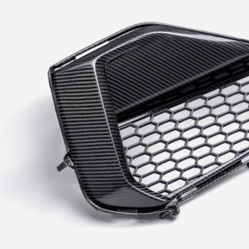 Picture of Anderson Composites 2024 Ford Mustang GT Carbon Fiber Front Bumper Inserts