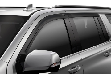 Picture of Husky Liners 21-25 Cadillac Escalade ESV/Chevrolet Suburban Ventvisor Low Pro (4pc) - Matte Blk