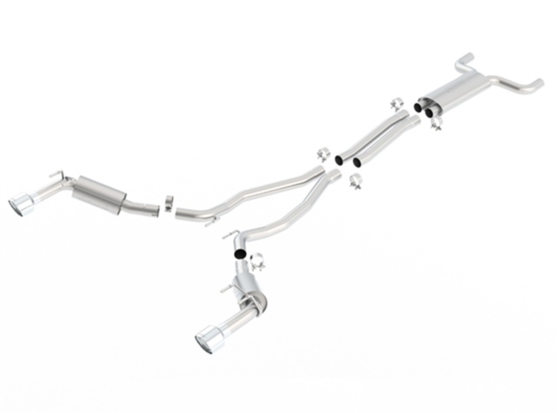 Picture of Borla 14-15 Chevy Camaro SS / ZL1 SS Single Catback Exhaust System w/ Single Rear Exit