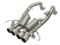 Picture of aFe MACHForce XP 3in-2 1/2in Axle Back 304SS Exhaust w/ Polished Tips 14-17 Chevy Corvette V8-6.2L