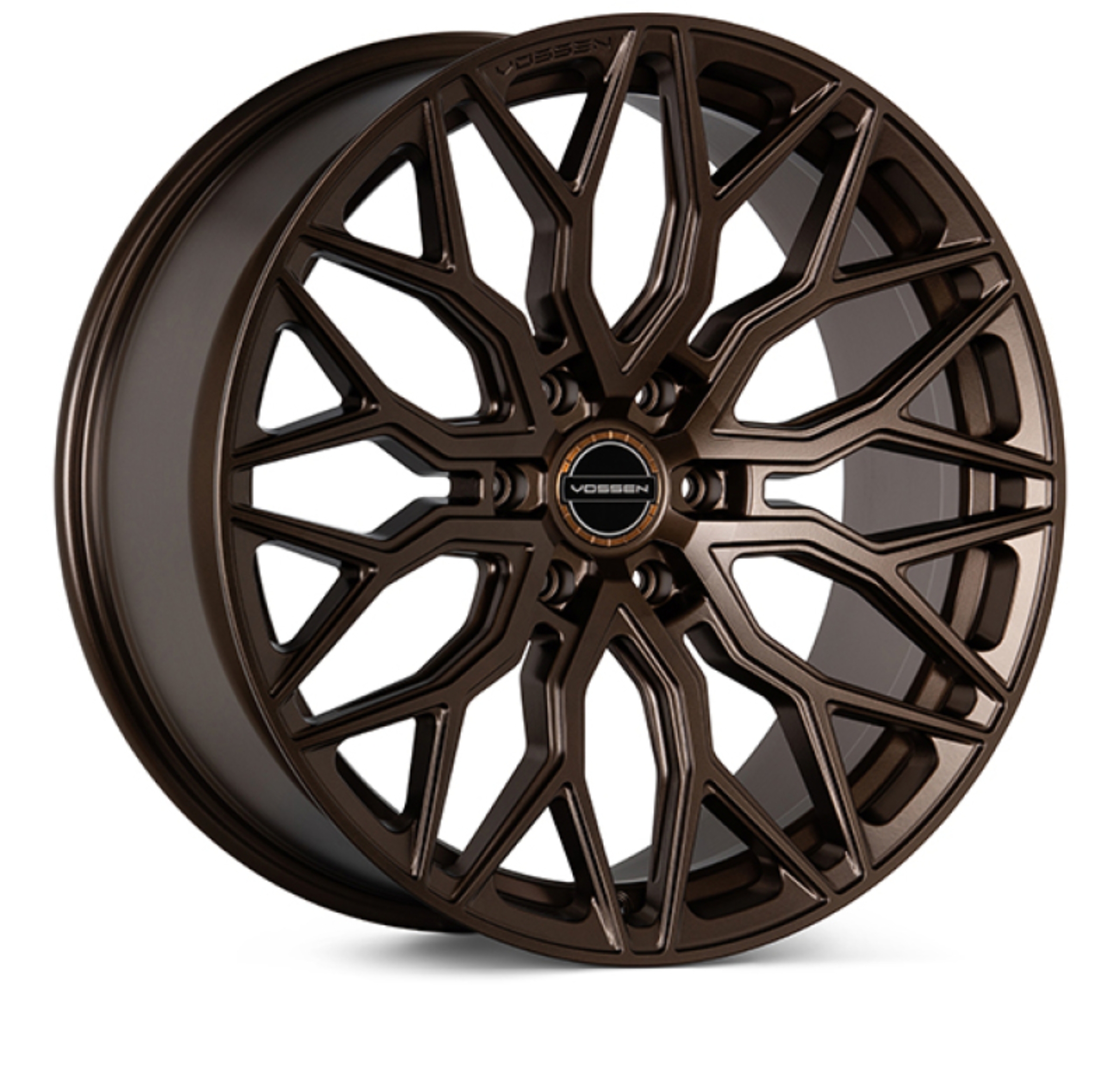 Picture of Vossen HF6-3 - 24x10 / ET25 / 6x139.7 / 77.8 / Deep - Satin Bronze