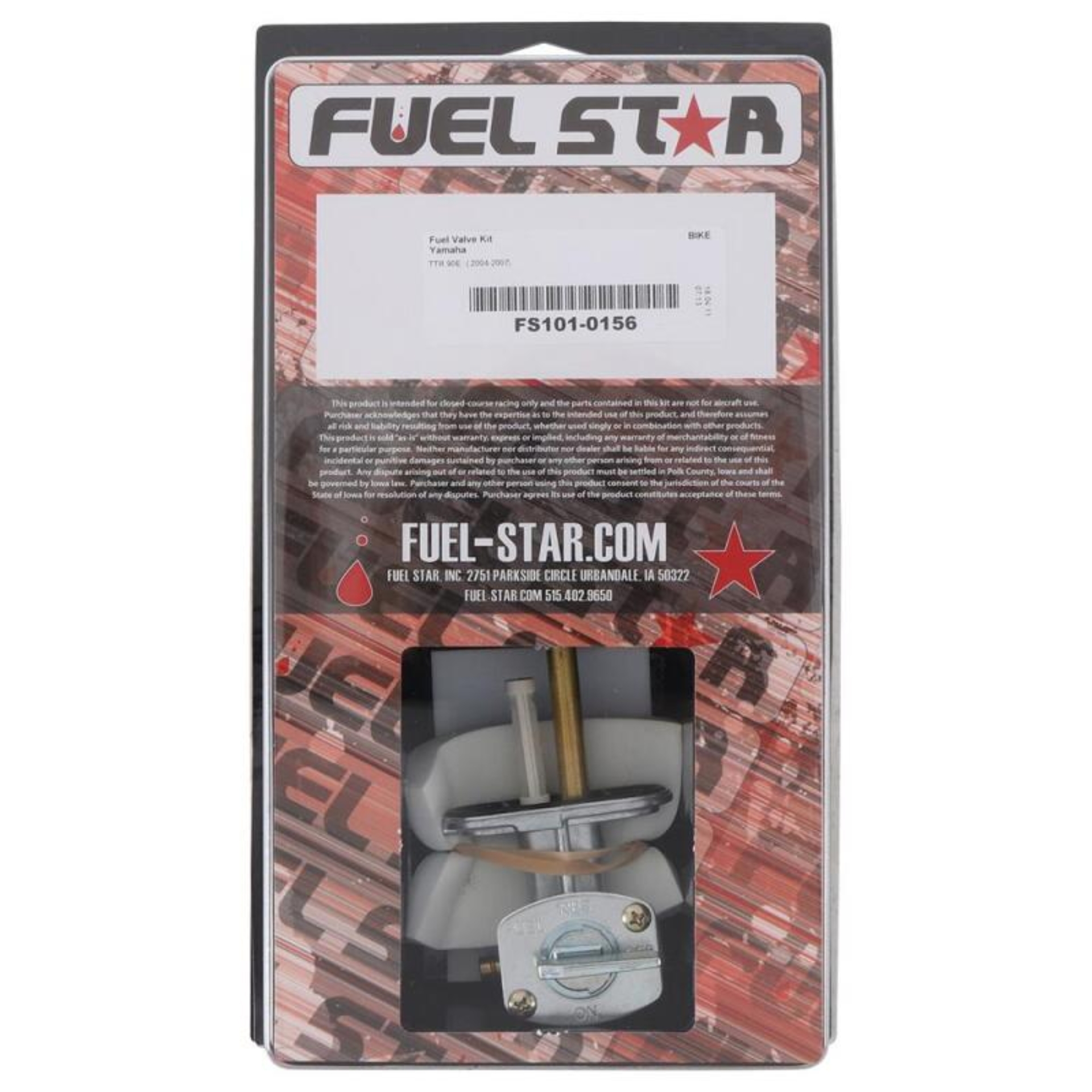 Picture of All Balls Racing 04-07 TTR 90 E Fuel Valve Kit