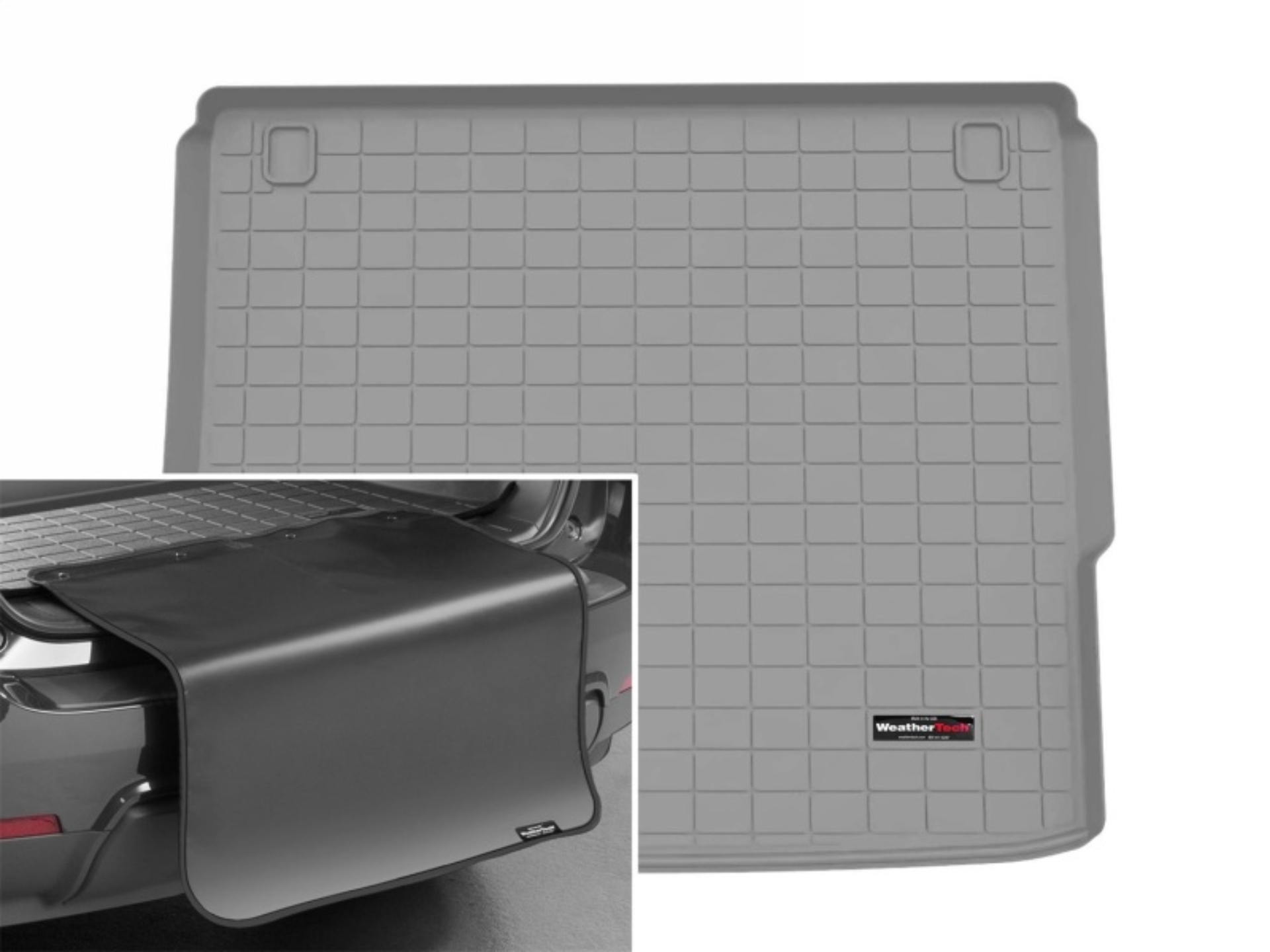 Picture of WeatherTech 2025 Nissan Murano Cargo Liner w/Bumper Protector - Black