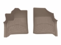 Picture of WeatherTech 24-25 GMC Acadia (Incl. Denali) w/Bench & Bucket Seats Front FloorLiner HP - Tan