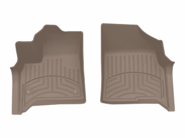 Picture of WeatherTech 24-25 GMC Acadia (Incl. Denali) w/Bench & Bucket Seats Front FloorLiner HP - Tan
