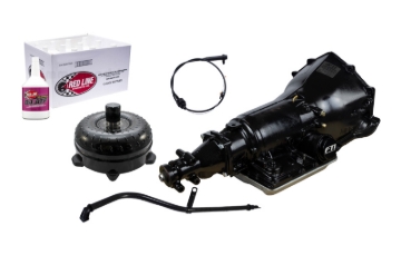 Picture of FTI 700R4 Transmission Kit - Level 3 - 600HP - Chevy Bell - Holley Adapter SRLT0082 Converter