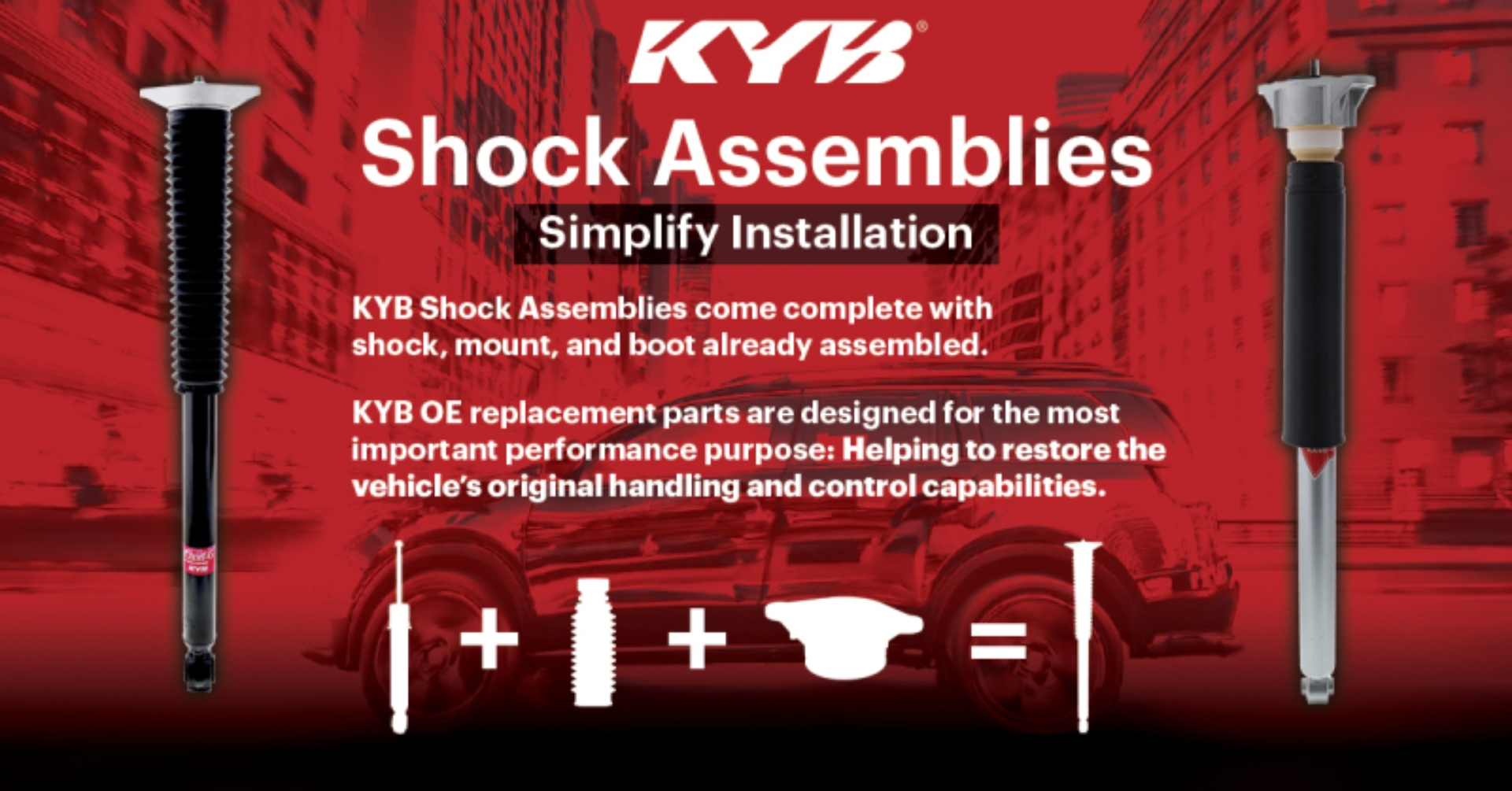 Picture of KYB 11-23 Chrysler 300 AWD Gas-A-Just Rear Shock