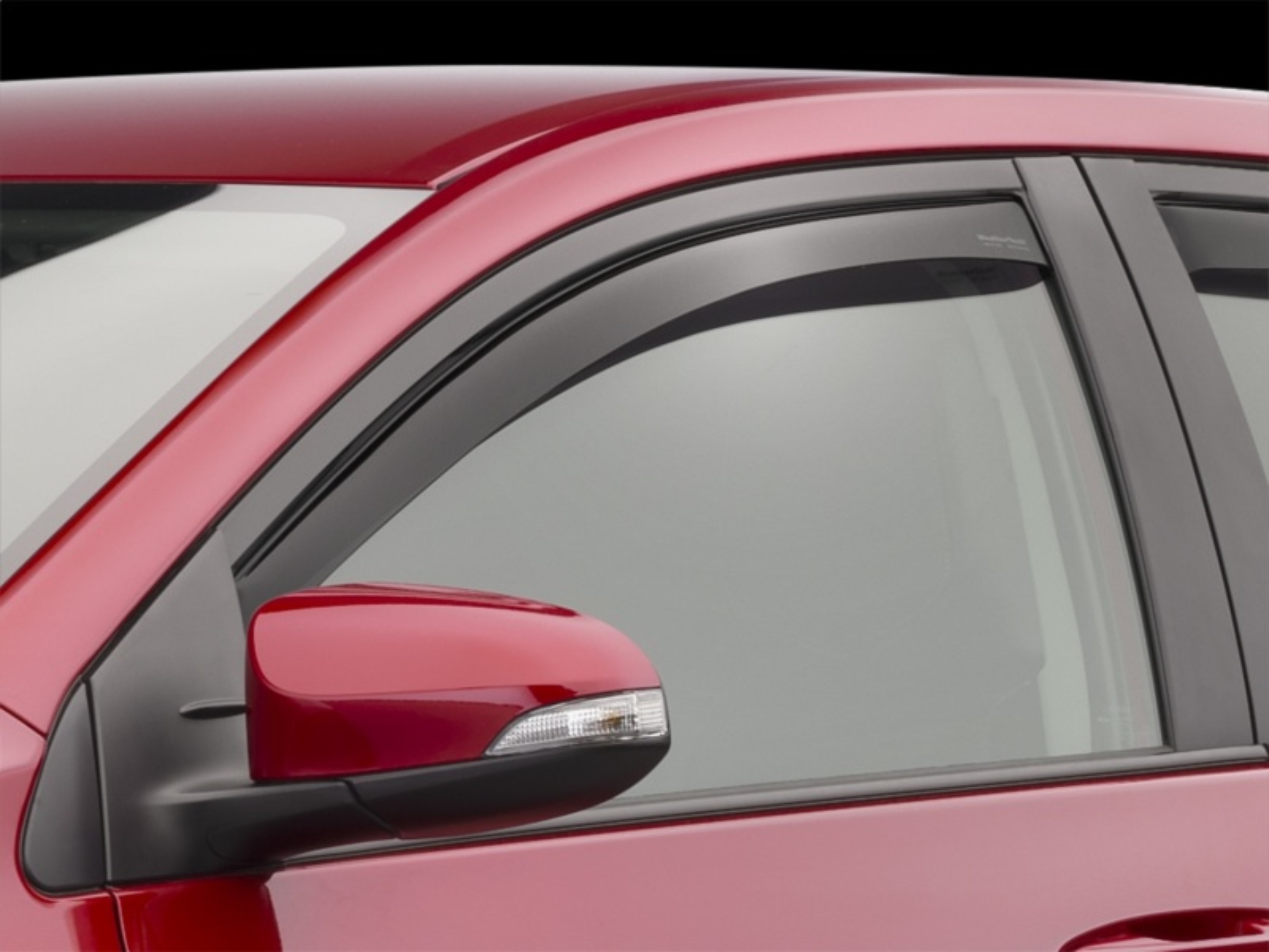 Picture of WeatherTech 12-22 Volkswagen Passat Front&Rear Side Window Deflectors - Dark Tint