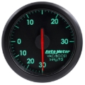 Picture of Autometer Airdrive 2-1/6in Boost/Vac Gauge 30in HG/30 PSI - Black