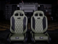 Picture of PRP 03-06 Jeep Wrangler TJ Enduro Elite Suspension Seat - Trek Edition - Black (Pair)