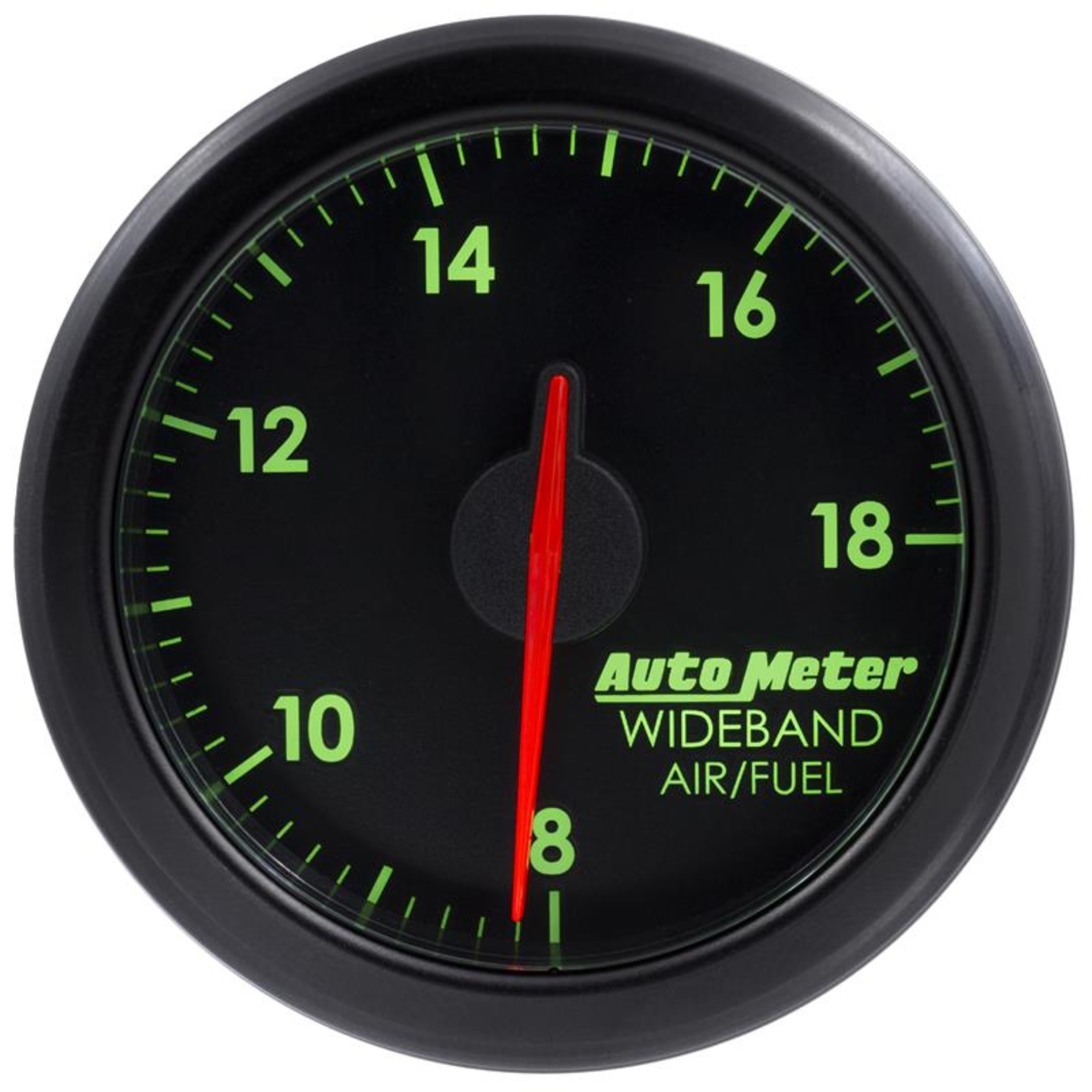 Picture of Autometer Airdrive 2-1/6in Wideband Air / Fuel Gauge 10:1-17:1 ARF Range - Black