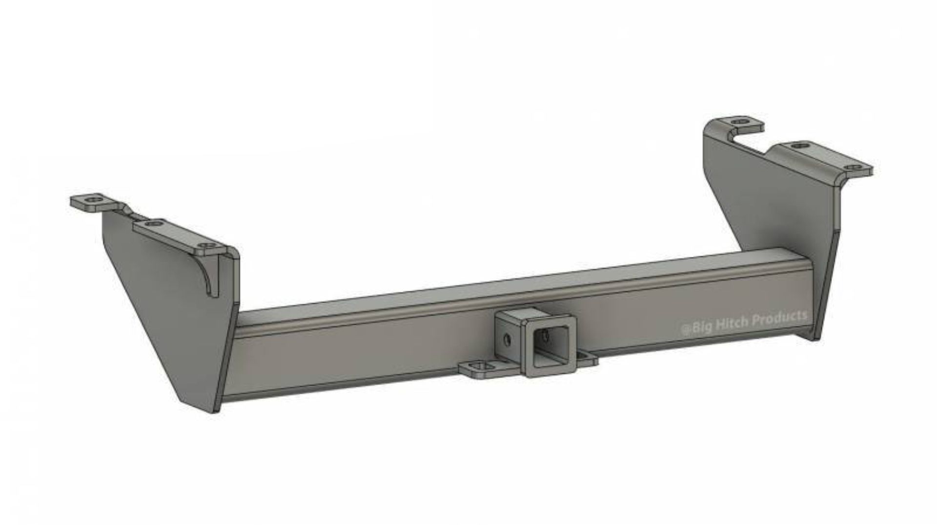 Picture of Wehrli Big Hitch Products 07.5-10 GM Long Bed 2 in. Receiver Hitch - Below Roll Pan