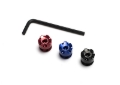 Picture of Wheel Mate Muteki Aluminum Closed End Cap 12 X 1.50- Red (24 PCS)