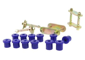 Picture of SuperPro 07+ Toyota Land Cruiser Greaseable Leaf Spring and Shackle Bushing Kit- (Rear)