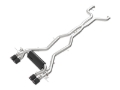 Picture of aFe 23-25 BMW M2 L6-3.0L (G87) MACH Force-Xp Cat-Back Exhaust w/ Carbon Fiber Tip