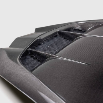 Picture of Anderson Composites 20-24 Chevrolet Corvette C8 Type-Z1 Double Sided Carbon Fiber Hood