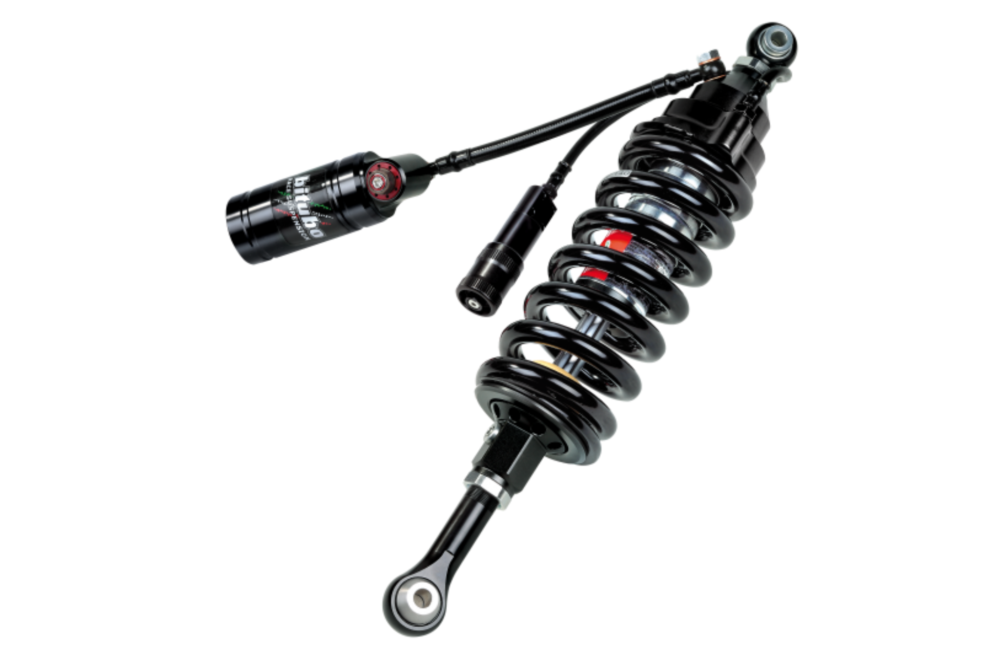 Picture of Bitubo CYU3 Monoshock Adjustable: Hydraulic Spring Preload, Reb., Double Comp., Length, Blk Spring