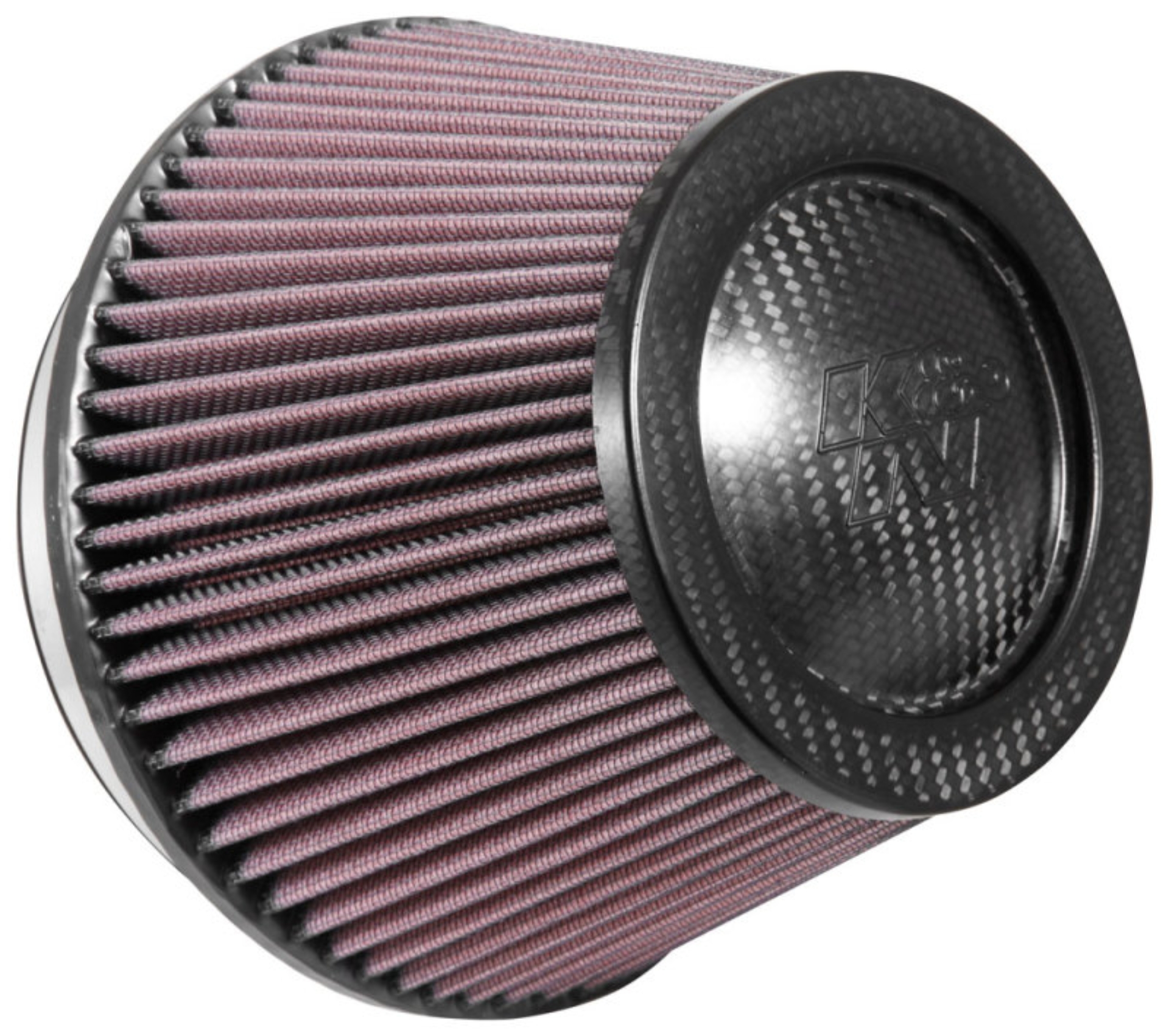 Picture of K&N Universal Carbon Fiber Filter 6in Flange / 7-1/2in OD-B / 5-1/8in OD-T / 5in H