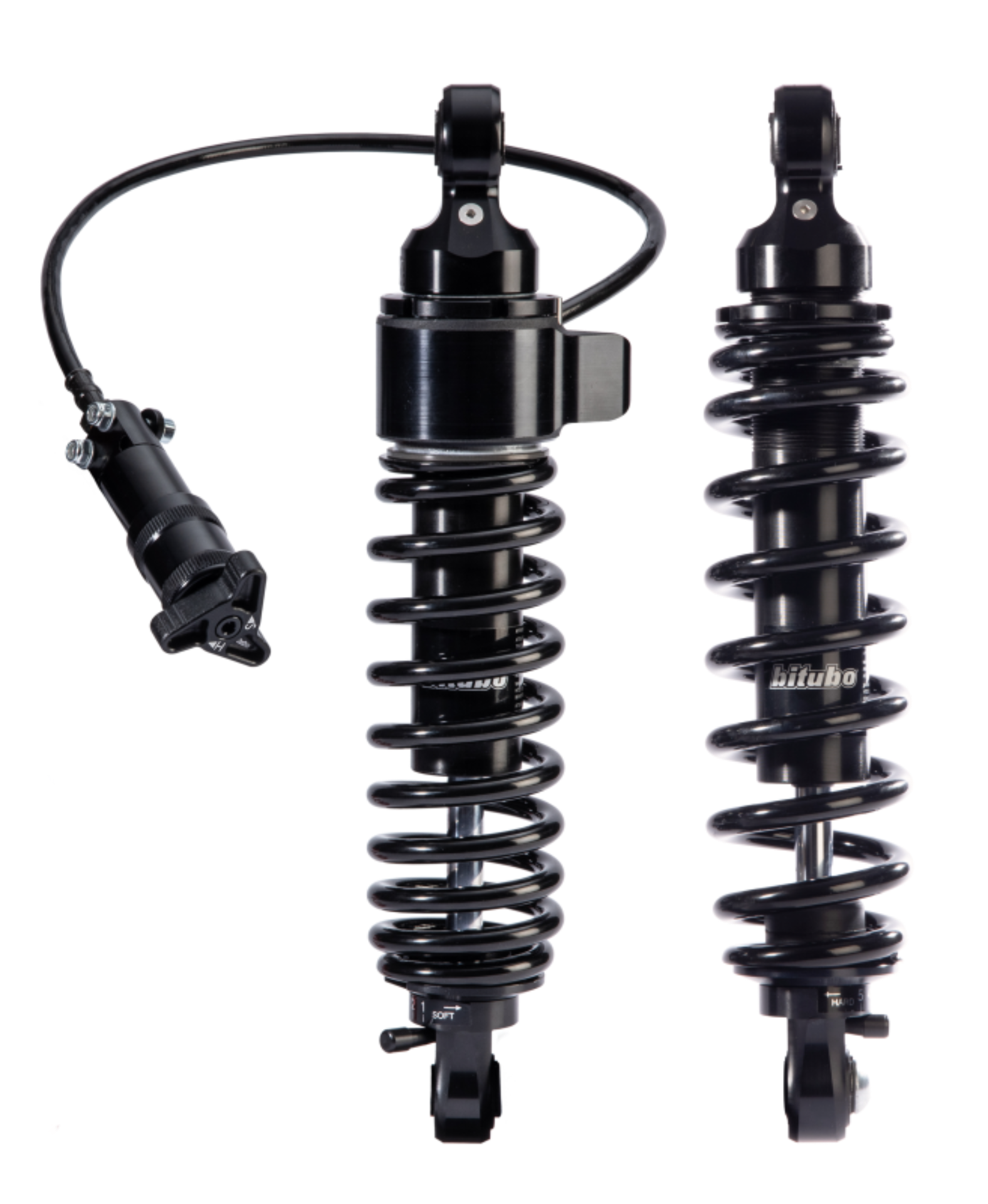 Picture of Bitubo WME2 Twinshocks Adjustable: Single Hydraulic Spring Preload, Reb., Length 331mm, Dk Edition