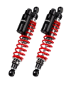Picture of Bitubo WMT0 Twinshocks Adj.: Spring Preload, Reb., Comp., Length 360mm, Piggyback Tank Red Spring