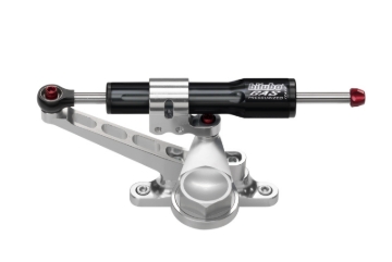 Picture of Bitubo KITL Steering Damper Kit Side Mounting With Black Shock Absorber