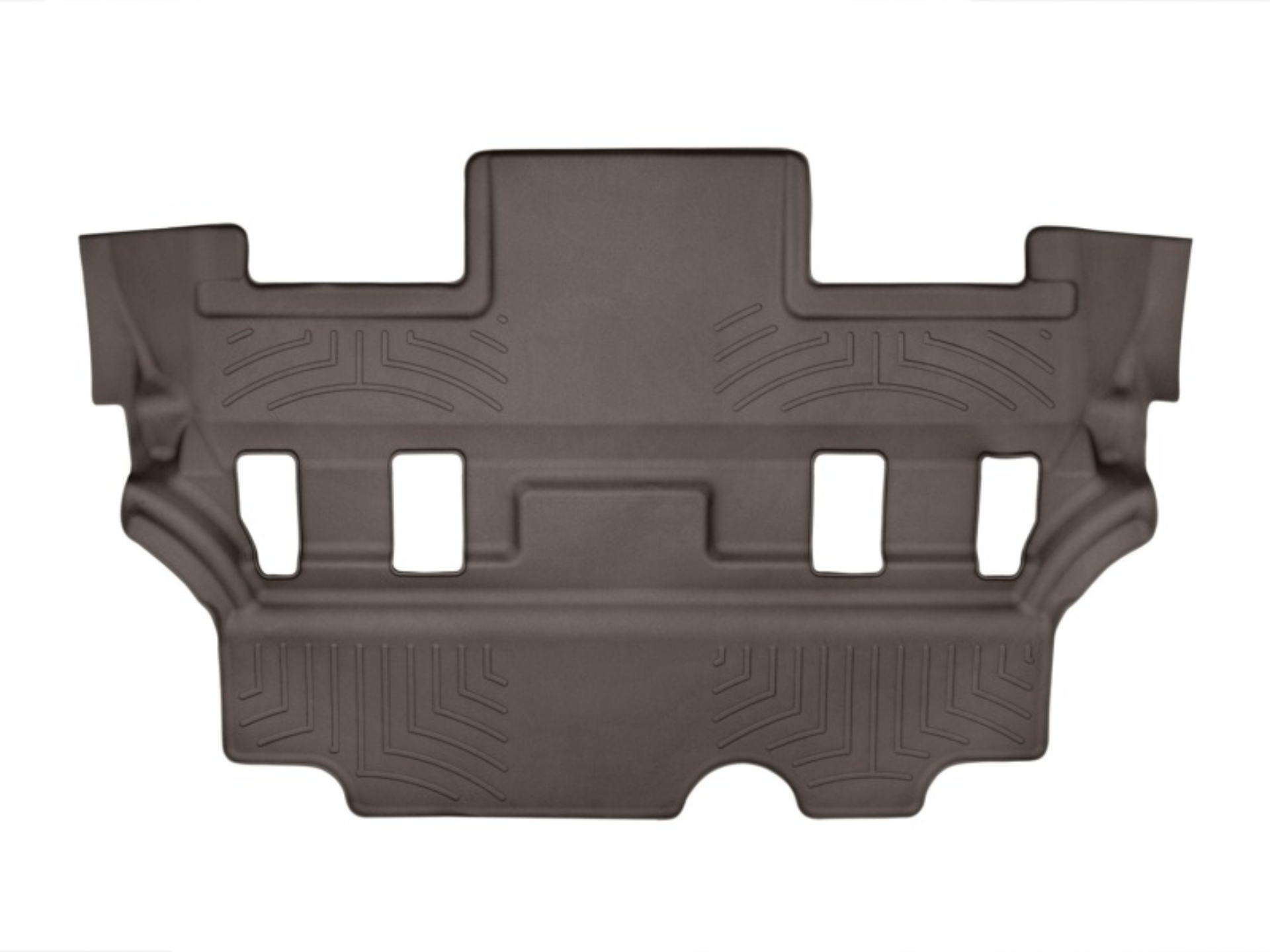 Picture of WeatherTech 2015+ Cadillac Escalade Rear FloorLiner - Cocoa