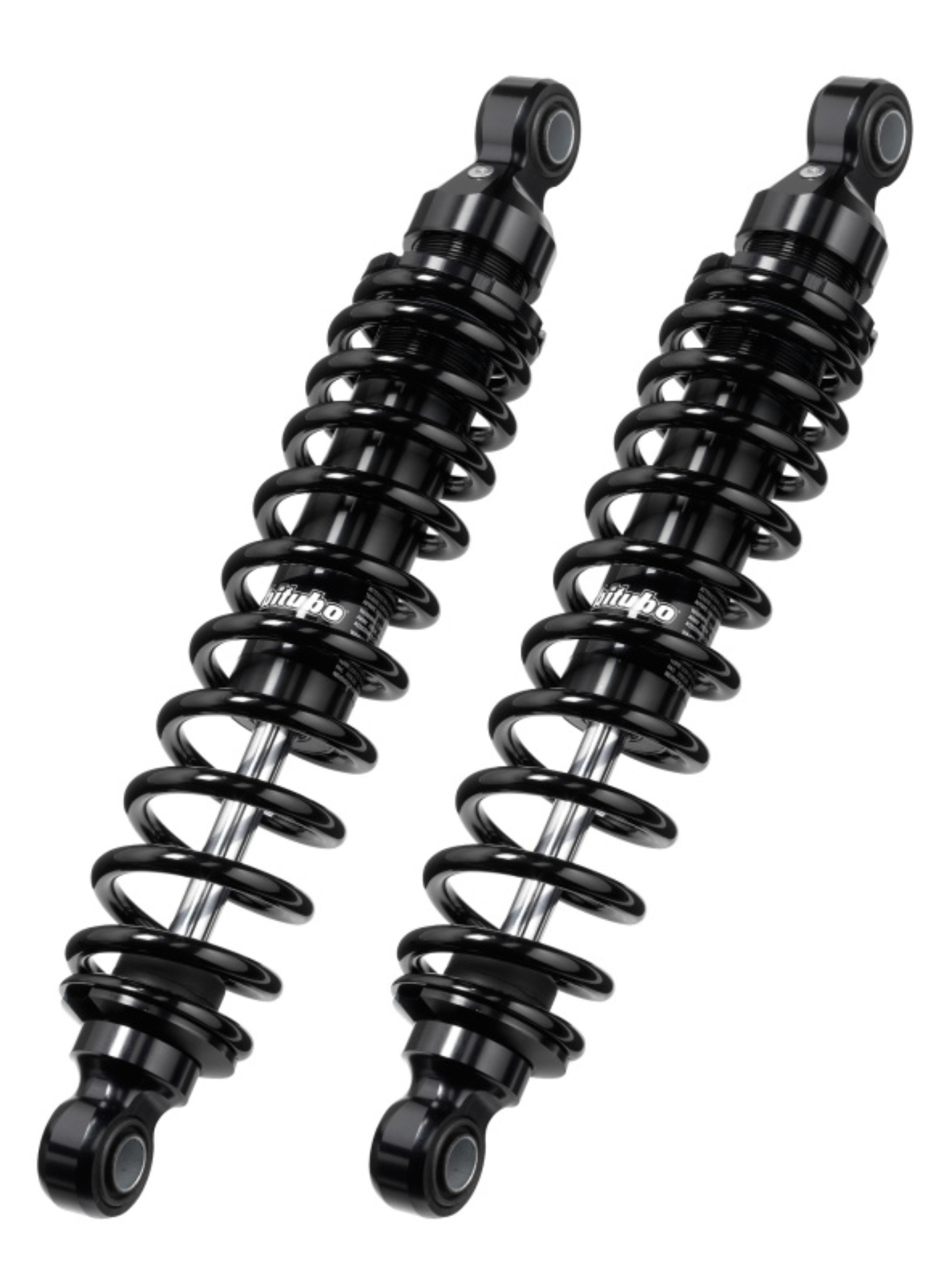 Picture of Bitubo WMB0 Twinshocks Adjustable: Spring Preload, Length 340,5mm, Dark Edition