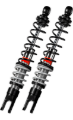 Picture of Bitubo YRB0 Twinshocks Front Adjustable: Spring Preload, Black Spring