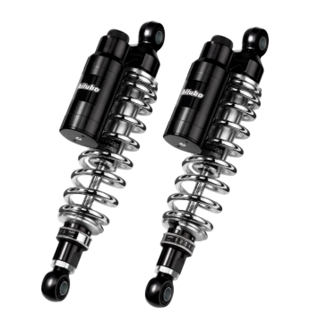 Picture of Bitubo WMT1 Twinshocks Adj.: Spring Preload, Reb., Comp., Length 351mm, Piggyback Tank,  Dk Edition