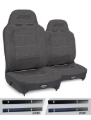 Picture of PRP 03-06 Jeep Wrangler TJ Enduro High Back Reclining Suspension Seats Kit - Gray (Pair)