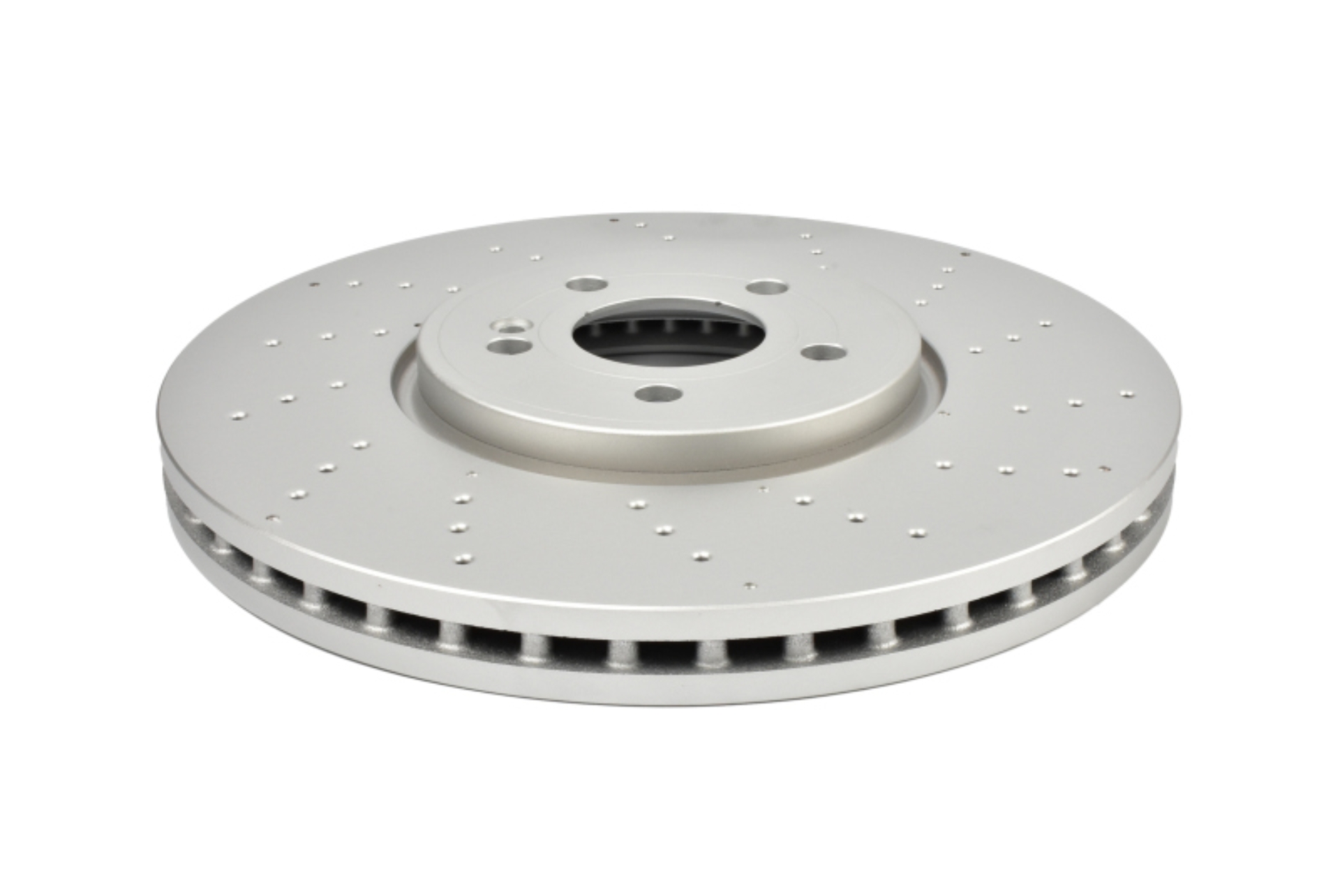 Picture of DBA 19-22 Mercedes-Benz A35 AMG Street Series OE Drilled Front Brake Rotor