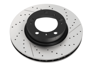 Picture of DBA 97-04 Porsche 911 (996/997) Street Series OE Drilled Rear Brake Rotor
