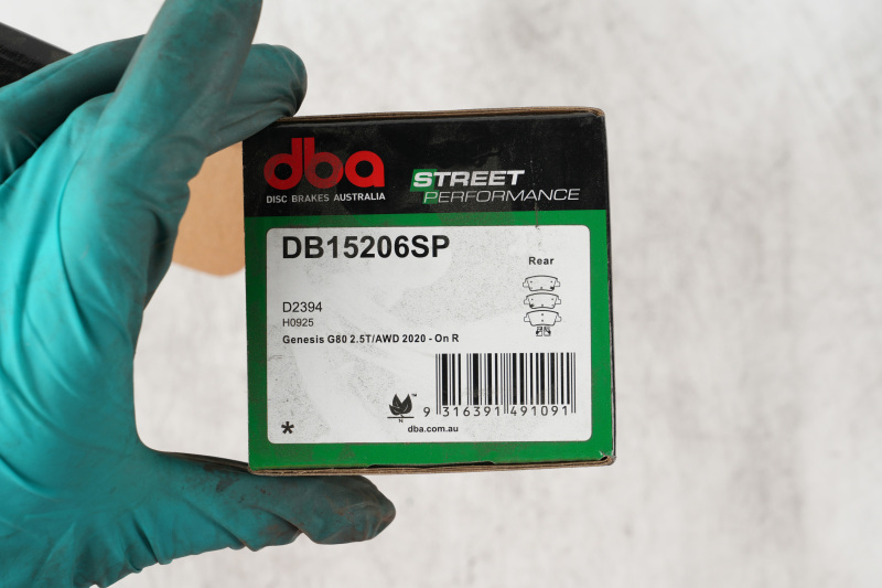 Picture of DBA 21-22 Genesis G80 SP Performance Rear Brake Pads